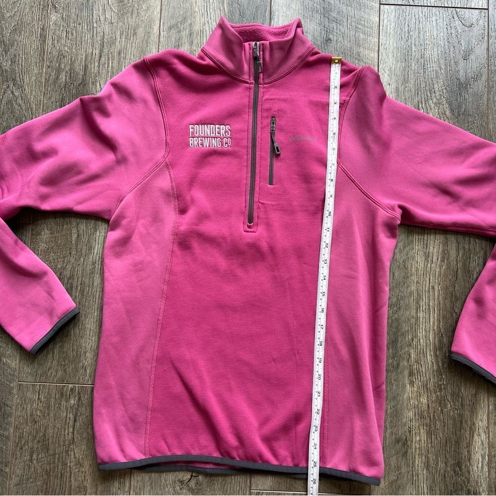 Patagonia Piton Hybrid Pullover Polartec 1/4 Zip Fleece Jacket Founders Brewing - Picture 7 of 9